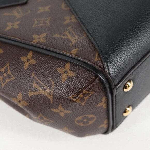 LOUIS VUITTON Monogram Kimono PM Tote Bag 2way Black M41855 LV Auth 118925M - Picture 4 of 16